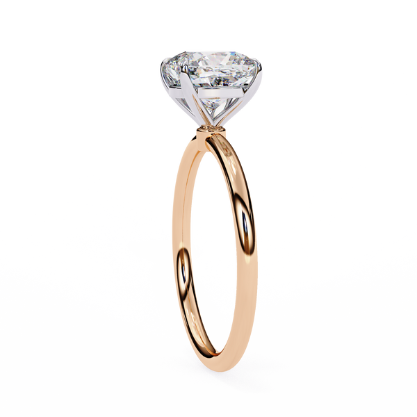 Eleanor Diamond Solitaire Ring