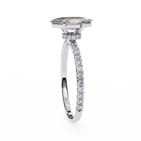 Emmanuella Diamond Solitaire Ring