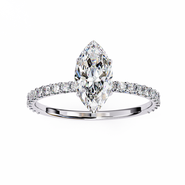 Emmanuella Diamond Solitaire Ring