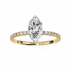 Emmanuella Diamond Solitaire Ring