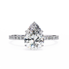 Evangeline Diamond Solitaire Ring