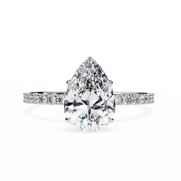 Evangeline Diamond Solitaire Ring