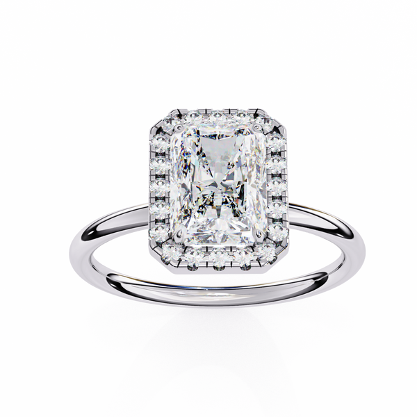 Frederica Diamond Solitaire Ring