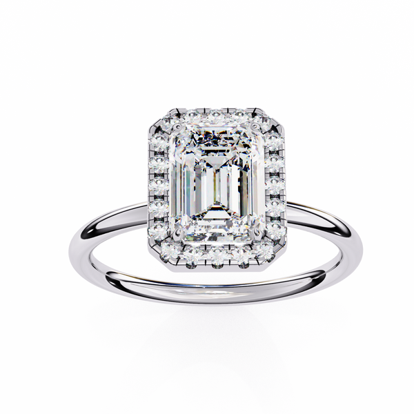 Gwendolyn Diamond Solitaire Ring