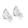 Pear Brilliant Diamond Solitaire Studs