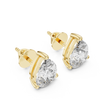 Pear Brilliant Diamond Solitaire Studs