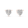 The 'Amour' Heart Diamond Earrings