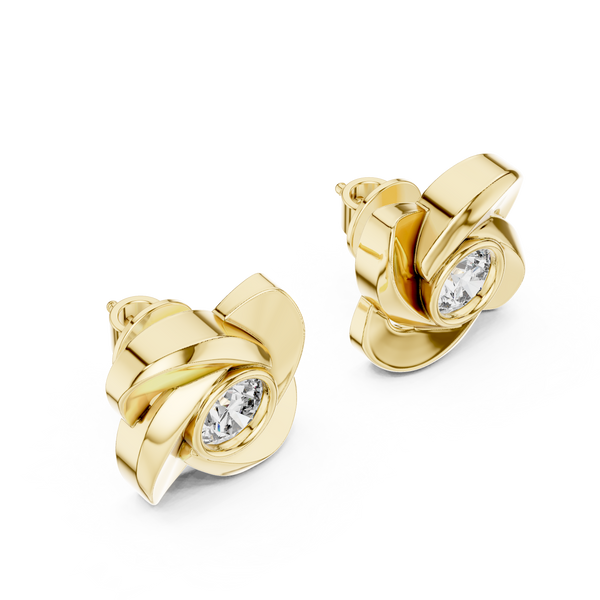 The 'Tulip' Petal Diamond Solitaires