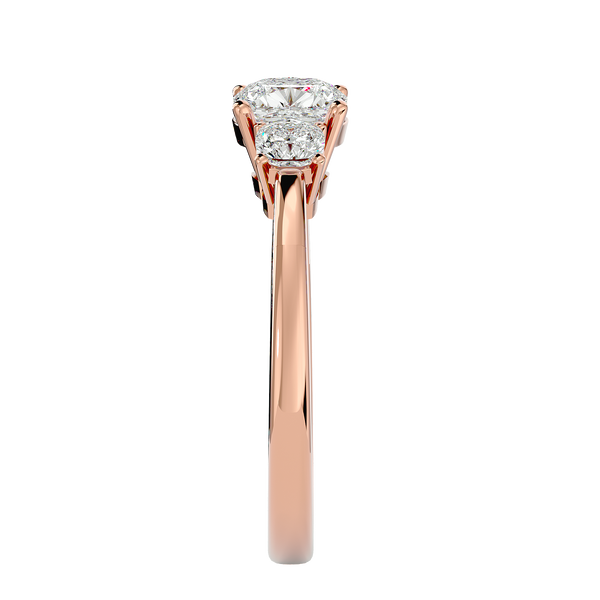 Mirela Diamond Three Stone Ring