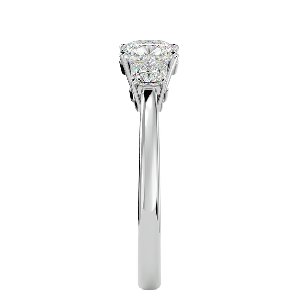 Mirela Diamond Three Stone Ring