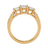 Evangeline Diamond Three Stone Ring
