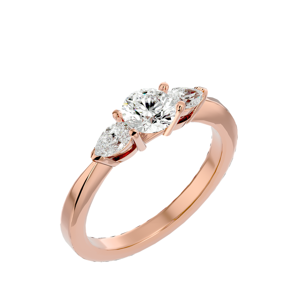 Bella Diamond Three Stone Ring