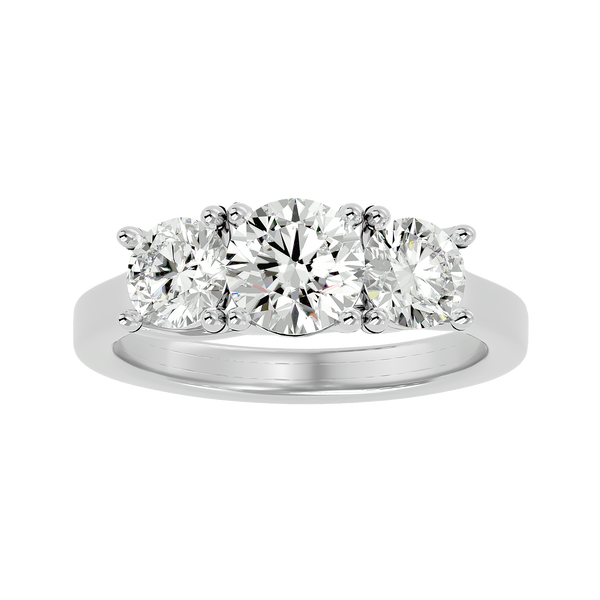 Eden Diamond Three Stone Ring