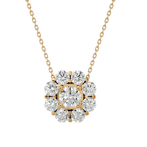 Taliyah Diamond Solitaire Pendant