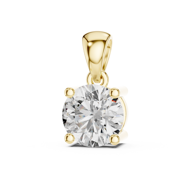 The 'Essence' Solitaire Diamond Pendant