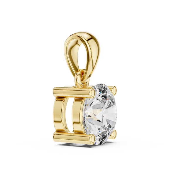 The 'Essence' Solitaire Diamond Pendant
