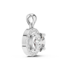The 'Eclipse' Halo Diamond Pendant