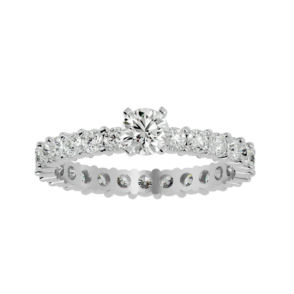 Rumi Diamond Solitaire Ring