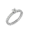 Rumi Diamond Solitaire Ring