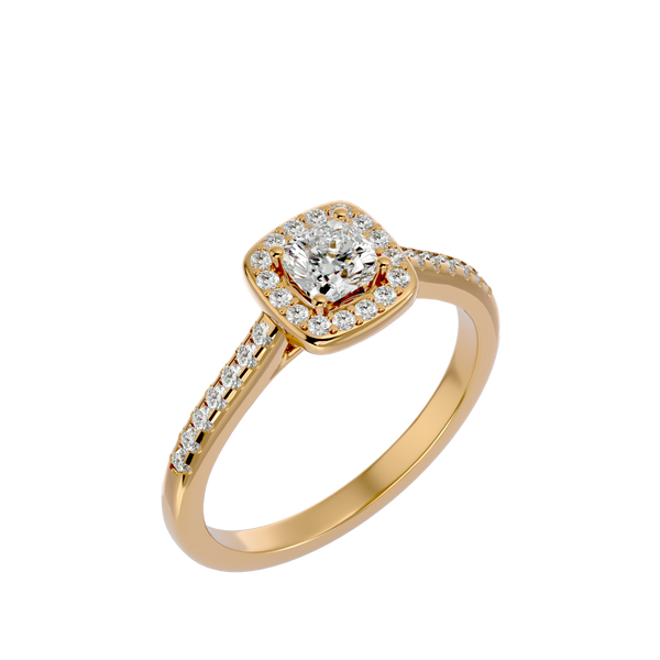 Mallory Diamond Halo Ring