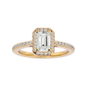 Angelica Diamond Halo Ring