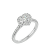 Artemis Diamond Halo Ring