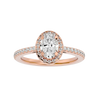 Beatrice Diamond Halo Ring