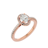 Beatrice Diamond Halo Ring
