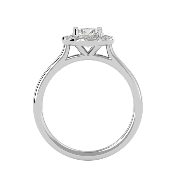 Coretta Diamond Halo Ring