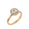 Coretta Diamond Halo Ring