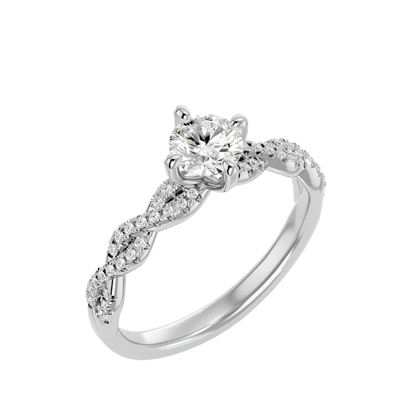 Erica Diamond Solitaire Ring