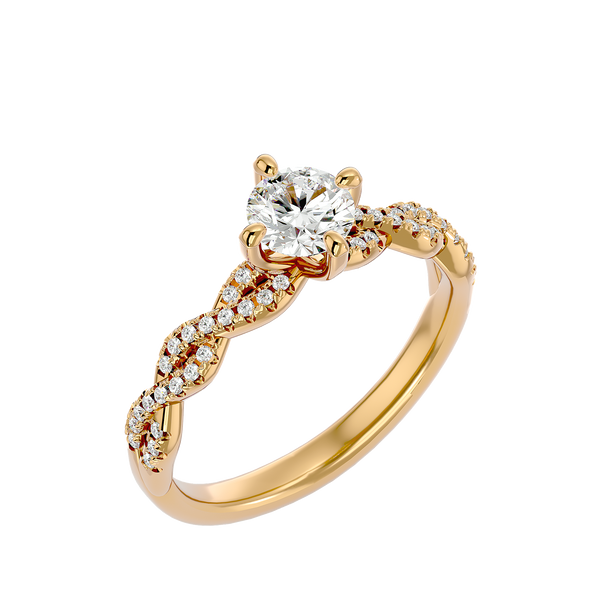 Erica Diamond Solitaire Ring
