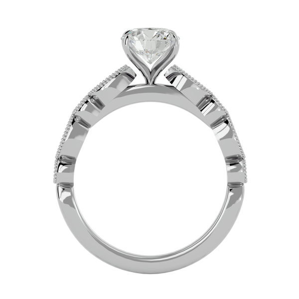 Evelyn Diamond Solitaire Ring