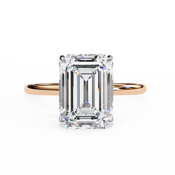 Clementine Diamond Solitaire Ring