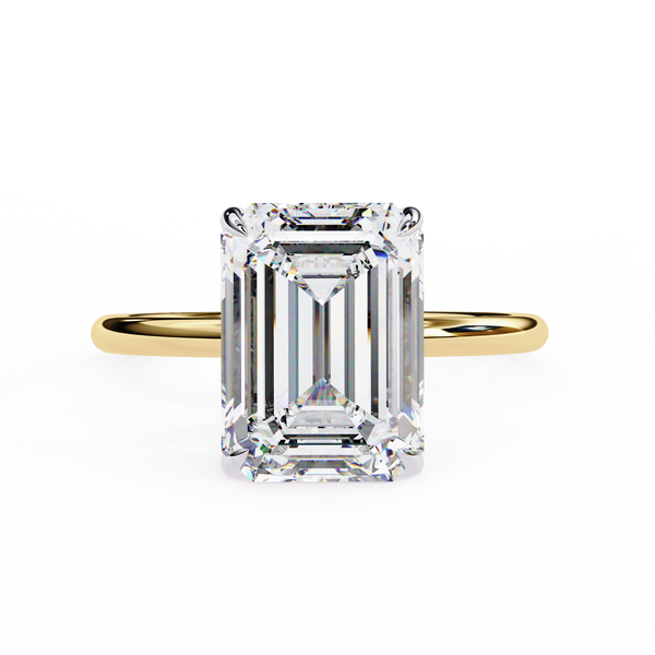 Clementine Diamond Solitaire Ring