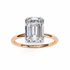 Clementine Diamond Solitaire Ring