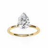 Delilah Diamond Solitaire Ring