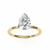 Delilah Diamond Solitaire Ring