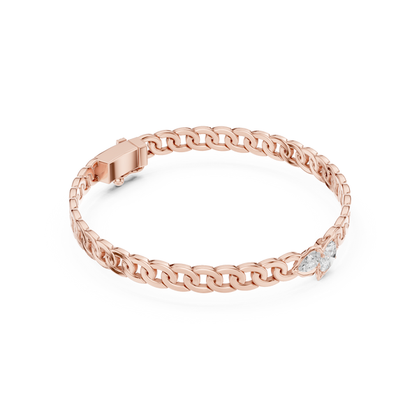 Eternal Link Diamond Chain Bangle