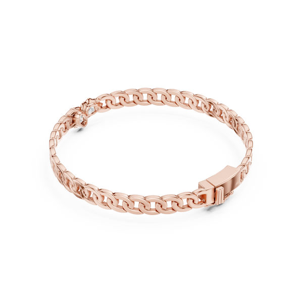Eternal Link Diamond Chain Bangle