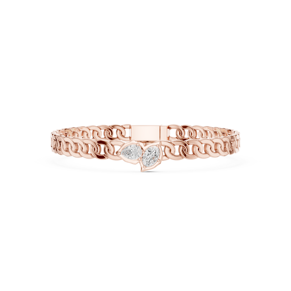 Eternal Link Diamond Chain Bangle