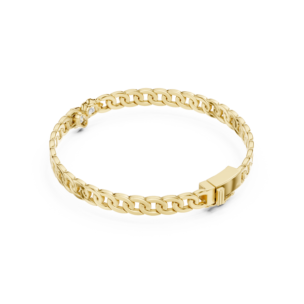 Eternal Link Diamond Chain Bangle