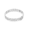 Iconic Cuban Link Pave Diamond Bracelet
