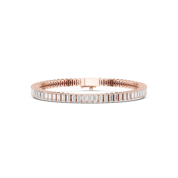 The 'Clarity' Continuous Baguette Bracelet