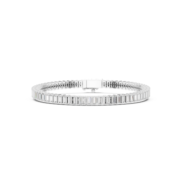 The 'Clarity' Continuous Baguette Bracelet