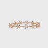 Scattered Bloom Diamond Chain Bracelet